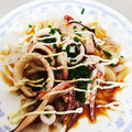 ねこメルモ's cooksnap of when they made 簡単 いかのねぎマヨポン酢♡.