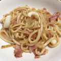 クックGZ3QS6☆'s cooksnap of when they made イカのバター醤油焼きうどん★.