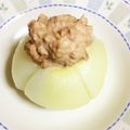 seka854's cooksnap of when they made 新玉葱とツナのレンジ蒸し.