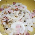 ｋｅｍｓｔａｒ's cooksnap of when they made 新玉ねぎしめじベーコンの☆粒マスサラダ★.