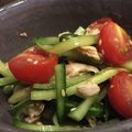 senri's cooksnap of when they made ささみの中華サラダ.