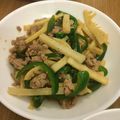 いっこJJ's cooksnap of when they made ✿簡単☆チンジャオロースー風炒め✿.
