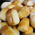 ★cheese★'s cooksnap of when they made ♡ひとくち４０コ✿可愛いみるくパン♡.