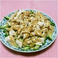 料理好き独身男子's cooksnap of when they made 棒棒鶏風ささみときゅうりの和えもの.