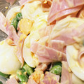 ゆゆかぁ's cooksnap of when they made ゆで卵とハムと枝豆のマヨサラダ.