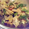 ｷﾐ☆'s cooksnap of when they made 高野豆腐と 絹さや 竹輪の卵とじ煮.