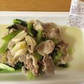 dori-'s cooksnap of when they made ちょうほう菜塩レモンポーク炒め.