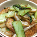 hotobori's cooksnap of when they made ささみと青梗菜のオイスター炒め☆.