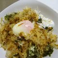ハナレ's cooksnap of when they made 新玉ねぎと温泉卵のポン酢サラダ.