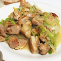 azukoazu's cooksnap of when they made 卵白でしっとり柔らか鶏むね肉と長葱塩炒め.