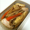 0saku0saki's cooksnap of when they made 鶏もも・油揚げ入りきんぴらごぼう.