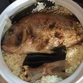 Hiちー's cooksnap of when they made 土鍋で鯛めし.