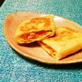 megmicky's cooksnap of when they made 油揚げのネギサンド (^^♪.