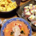 ＊Yuimama's cooksnap of when they made 生ハムと豆腐とアボの生春巻き✿.