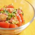 かじりオレンジ's cooksnap of when they made メインにも♪タコとトマトのサラダ。.