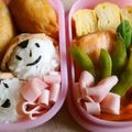 CCChiak's cooksnap of when they made キャラ弁＊帽子kidsのお稲荷さん＊.