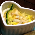 arippy's cooksnap of when they made 新玉ねぎときゅうりとしらすのサラダ.