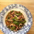 クック8NCHUJ☆'s cooksnap of when they made イカが美味しくする、ピーマンと椎茸炒め.