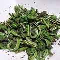 みゃじま's cooksnap of when they made こごみのごまよごしに、ひとテクくわえて.