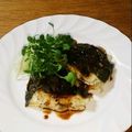 ねねしばこ's cooksnap of when they made 香りがご馳走♪ひらめのムニエルゆずソース.