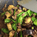娘にゃんこ's cooksnap of when they made ナスとピーマンの肉味噌炒め.