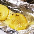おにょろ's cooksnap of when they made 塩レモンを使ってタラのホイル焼き.