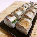 赤い電話's cooksnap of when they made 簡単！お家で秋刀魚寿司.