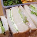 リラシャン's cooksnap of when they made チーズときゅうりのマヨバターサンドイッチ.