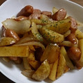 obacccci's cooksnap of when they made ウィンナーとじゃがいものマスタード炒め.