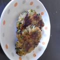 オサピー's cooksnap of when they made 餃子の余った種をアレンジ焼き～ニラ饅頭風.