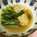 毎日楽しい's cooksnap of when they made がんもと小松菜の煮びたし.