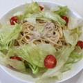 優哉かいじゅう☆'s cooksnap of when they made めんつゆで簡単♪梅ツナマヨパスタ！.