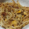 ｷｬﾊﾞﾘｴ女's cooksnap of when they made 豆苗とさきいかの卵炒め.
