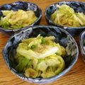 バイオマスおやじ's cooksnap of when they made 春キャベツのアンチョビオリーブ和え.