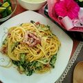 ぱっぷてぃー's cooksnap of when they made 豆乳カルボナーラ.