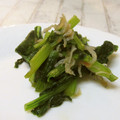 りさーむ's cooksnap of when they made 手軽にもう一品！蕪の葉とじゃこの炒め物.