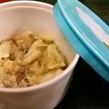 kaeかえちゃん's cooksnap of when they made 離乳食後期レバーとキャベツの大根おろし煮.