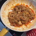 クックPY88I7☆'s cooksnap of when they made もやしと豚こま肉のキムチ炒め.