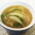 hiro2017's cooksnap of when they made 簡単❗めんつゆでオニオンスープ.