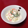 Saya＊Ringo's cooksnap of when they made 豆腐入りポテトサラダ.