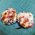 chirochan☆'s cooksnap of when they made 手軽で美味しい✨椎茸のチーズカニかま詰め.