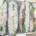 ルルちゃんmam's cooksnap of when they made おにぎらずハーフサイズ.