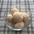 創真ママ's cooksnap of when they made ほろほろきな粉のスノーボール♪.
