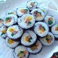 airkiss's cooksnap of when they made 節分の太巻きもキムバブで決まり！.