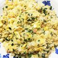 aikokeshi's cooksnap of when they made ニラ玉チャーハン♪.