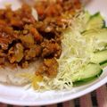 白まめ's cooksnap of when they made 簡単☆ドライカレー.