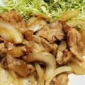 セッキー1015's cooksnap of when they made 豚の生姜焼き.