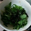ma___111's cooksnap of when they made おつまみにも♪ 水菜とすりごまのサラダ.