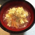 ひさだいちゃん's cooksnap of when they made イタリアンたまごスープ★粉チーズ入り.