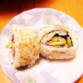 山岸姉's cooksnap of when they made 簡単カリフォルニアロール♡おもてなしにも.